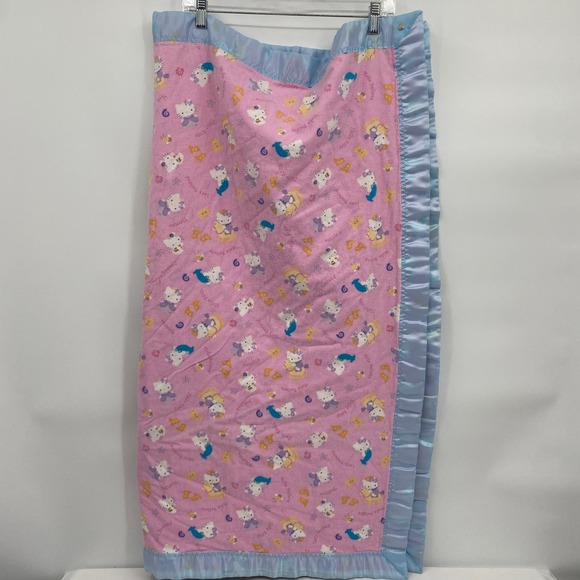 Hello Kitty Other - Hello Kitty Soft Baby Blanket Let's Pretend Dressup Outfits 40x44